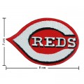 Cincinnati Red Style-1 Embroidered Iron On/Sew On Patch