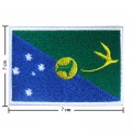 Christmas Island Nation Flag Style-1 Embroidered Sew On Patch