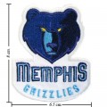 Memphis Grizzlies Style-1 Embroidered Sew On Patch