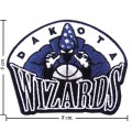 Dakota Wizards Style-1 Embroidered Sew On Patch