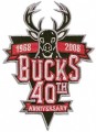 Milwaukee Bucks Style-6 Embroidered Sew On Patch