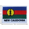 New Caledonia Nation Flag Style-2 Embroidered Sew On Patch