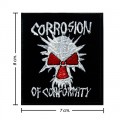 Corrosion Of Conformity Music Band Style-1 Embroidered Sew On Patch