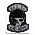 Harley Davidson Spike Patches Embroidered Sew On Patch