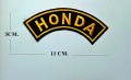 Honda Racing Style-18 Embroidered Sew On Patch