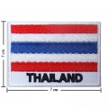 Thailand Nation Flag Style-2 Embroidered Sew On Patch