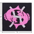 Roman Zodiac Pices Embroidered Sew On Patch