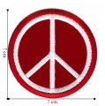 Peace Symbol Style-1 Embroidered Sew On Patch