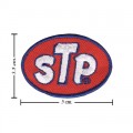 STP Oil Style-1 Embroidered Sew On Patch