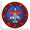 US Navy Fighter Weapons School Top Gun Style-1 Embroidered Sew On Patch