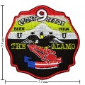 US The Alamo Navy Embroidered Sew On Patch