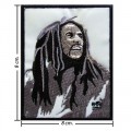 Bob Marley A Reggae Ska Band Style-13 Embroidered Sew On Patch