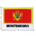 Montenegro Nation Flag Style-2 Embroidered Sew On Patch