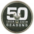 Milwaukee Bucks Style-5 Embroidered Sew On Patch