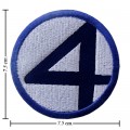 Fantastic Four Style-1 Embroidered Sew On Patch