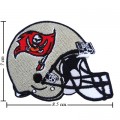 Tampa Bay Buccaneers Helmet Style-1 Embroidered Iron On/Sew On Patch