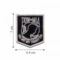 POW-MIA Style-2 Embroidered Sew On Patch