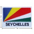 Seychelles Nation Flag Style-2 Embroidered Sew On Patch