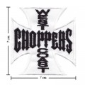 Choppers West Cost Style-1 Embroidered Sew On Patch