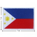 Philippines Nation Flag Style-1 Embroidered Sew On Patch