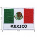 Mexico Nation Flag Style-2 Embroidered Sew On Patch