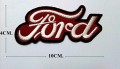 Ford Motors Style-6 Embroidered Sew On Patch