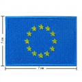 Europe Nation Flag Style-1 Embroidered Sew On Patch
