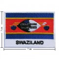 Swaziland Nation Flag Style-2 Embroidered Sew On Patch