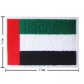 United Arab Emirates Nation Flag Style-1 Embroidered Sew On Patch