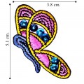 Butterfly Style-27 Embroidered Sew On Patch