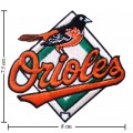 Baltimore Orioles Style-1 Embroidered Iron On/Sew On Patch