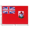 Bermuda Nation Flag Style-1 Embroidered Sew On Patch