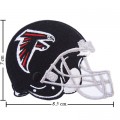 Atlanta Falcons Helmet Style-1 Embroidered Iron On/Sew On Patch