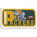 Green Bay Packers Style-2 Embroidered Iron On/Sew On Patch