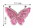 Butterfly Style-13 Embroidered Sew On Patch