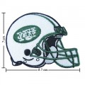 New York Jets Helmet Style-1 Embroidered Iron On/Sew On Patch