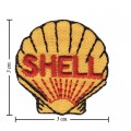 Shell Oil Style-3 Embroidered Sew On Patch