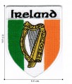 Irish Heritage Embroidered Sew On Patch