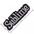 Sublime Music Band Style-1 Embroidered Sew On Patch