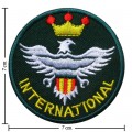 International Embroidered Sew On Patch