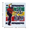 Bob Marley A Reggae Ska Band Style-12 Embroidered Sew On Patch