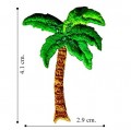 Palm Tree Style-6 Embroidered Sew On Patch