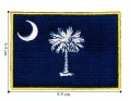 South Carolina State Flag Embroidered Sew On Patch