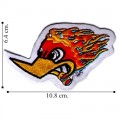 Wild Woody Woodpecker Style-1 Embroidered Sew On Patch