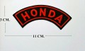 Honda Racing Style-19 Embroidered Sew On Patch