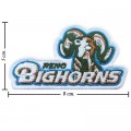 Reno Bighorns Style-1 Embroidered Sew On Patch