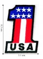 American Flag Style-8 Embroidered Sew On Patch
