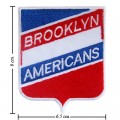 Brooklyn Americans The Past Style-1 Embroidered Sew On Patch