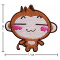 Cartoon YoYo Monkey Embroidered Sew On Patch