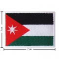 Jordan Nation Flag Style-1 Embroidered Sew On Patch
